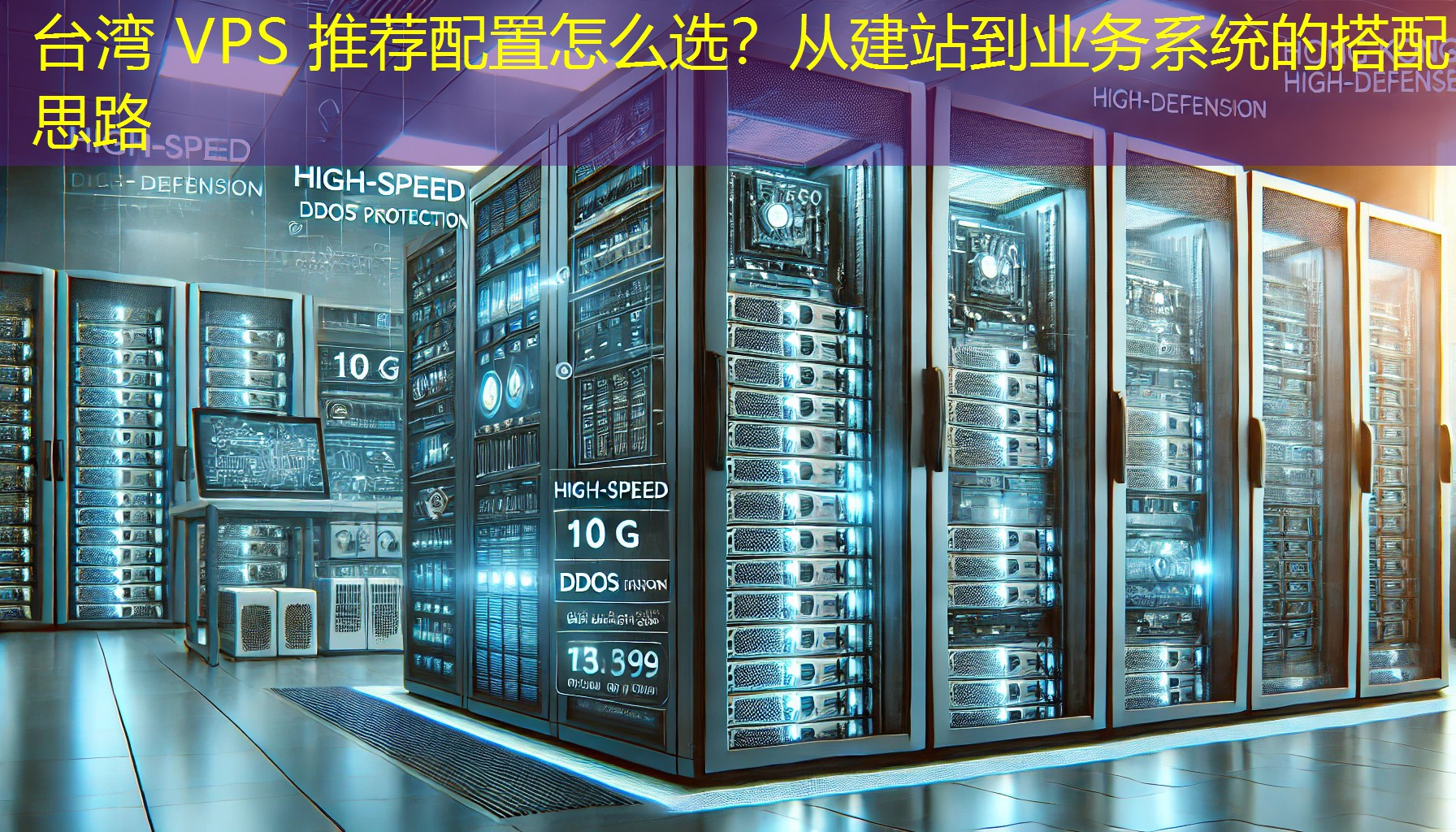 台湾 VPS 推荐配置怎么选？从建站到业务系统的搭配思路
